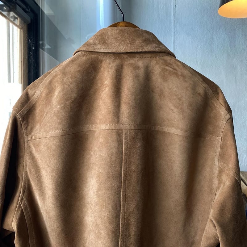 comoli シープスエード　ジャケット　22ss comoli シープスエードジャケット22ss