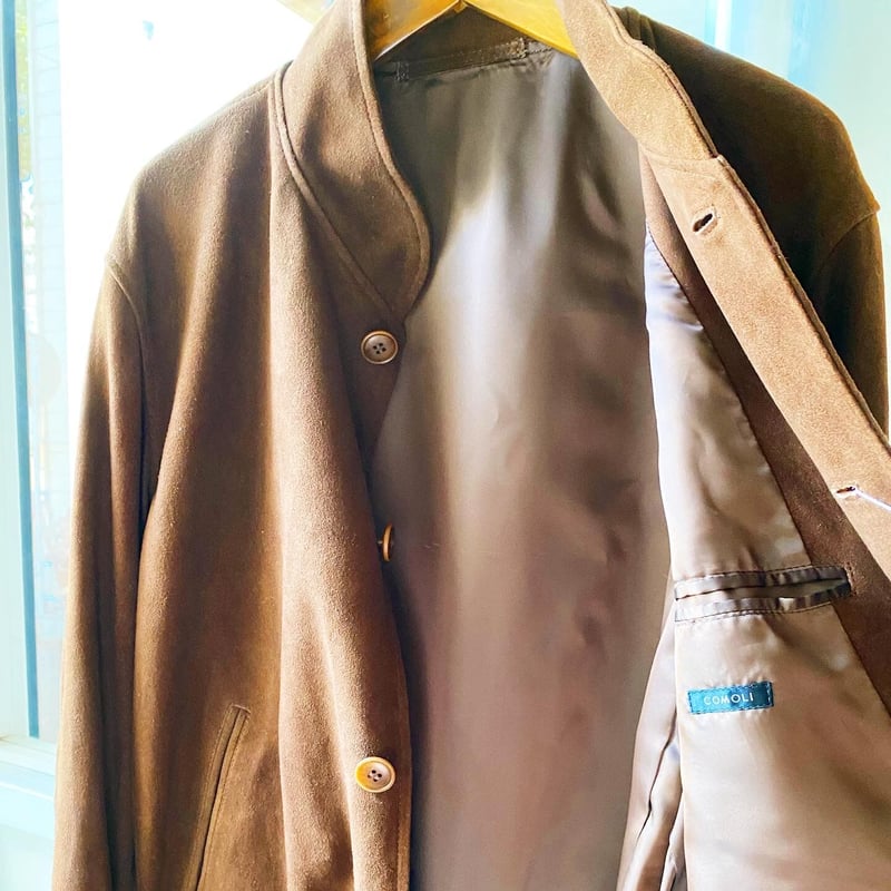 21AW COMOLIスエードライダースジャケットU03-04003 size2 21AW COMOLIスエードライダースジャケットU03-04003 size2