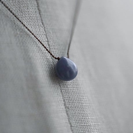 Margaret Solow 　 Smooth Blue Opal Necklace