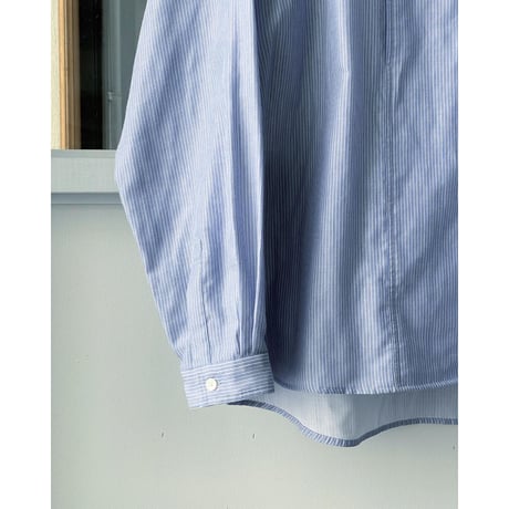 AURALEE 　GIZA LIGHT WEIGHT DOUBLE-CLOTH P/O SHIRTS  (mens)