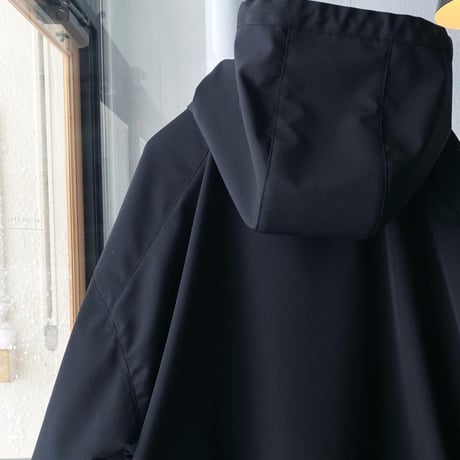 AURALEE  WOOL MAX CANVAS HOODED BLOUSON