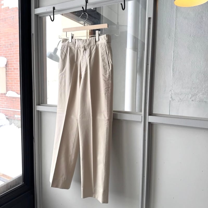 COMOLI ポストワークツイルパンツ | Less Higashikawa