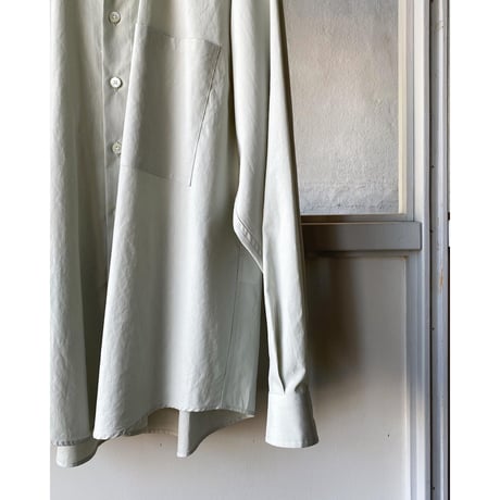 AURALEE  　WASHED FINX TWILL BIG SHIRTS