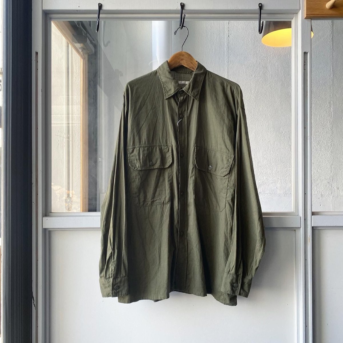 comoli ベタシャン　cpo シャツ　サイズ3 comoli ベタシャン cpo シャツ サイズ3 COMOLI - comoli 21SS