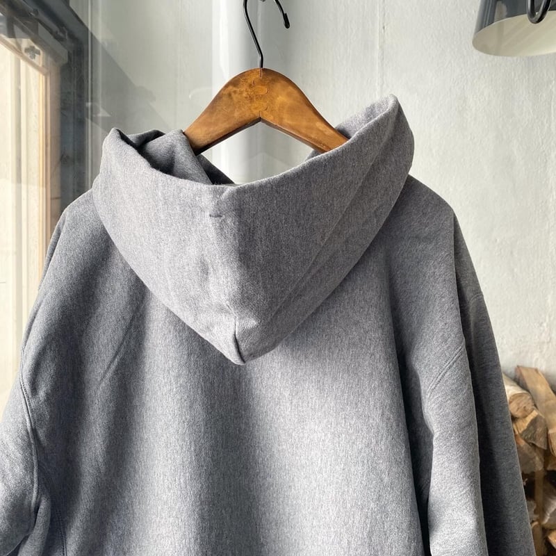 AURALEE SUPER MILLED SWEAT P/O PARKA | Less AURALEE SUPER MILLED SWEAT P/O PARKA | Less