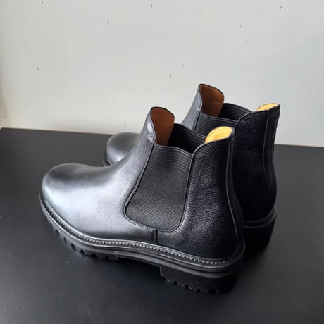 FOOTWORKS　Side Gore Boots in Grain Leather