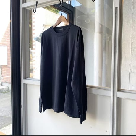 COMOLI　コットンジャージ 長袖Tシャツ