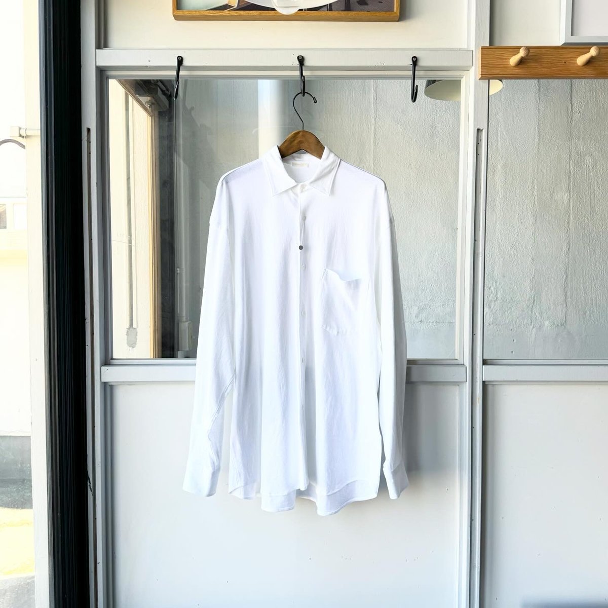 comoli 24SS コットンジャージ コモリシャツ COMOLI (コモリ) ジャージ コモリシャツ