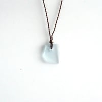 Margaret Solow　Geometric  Necklace    Aquamarine