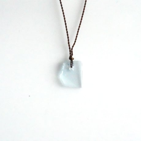 Margaret Solow　Geometric  Necklace    Aquamarine