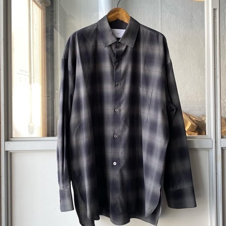 stein　  OVERSIZED DOWN PAT SHIRT  - ST.544-2