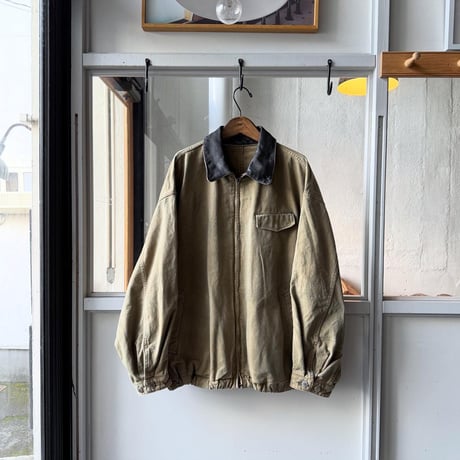 ssstein　  SULFUR DYED WHIP CORD VINTAGE ZIP JACKET