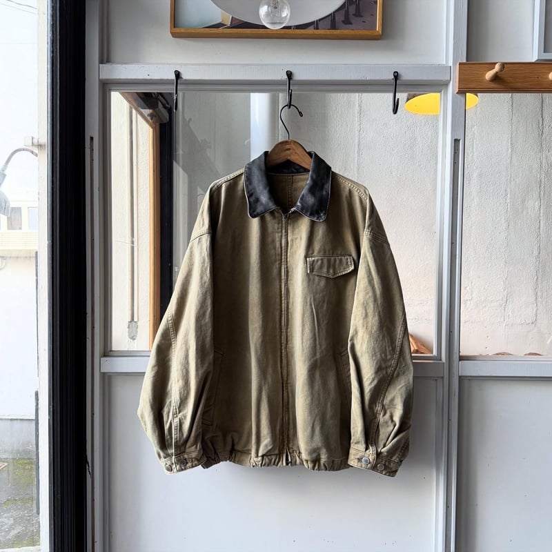 ssstein SULFUR DYED WHIP CORD VINTAGE ZIP JAC