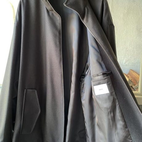 stein      MELTON ZIP HALF COAT  - ST.415-1