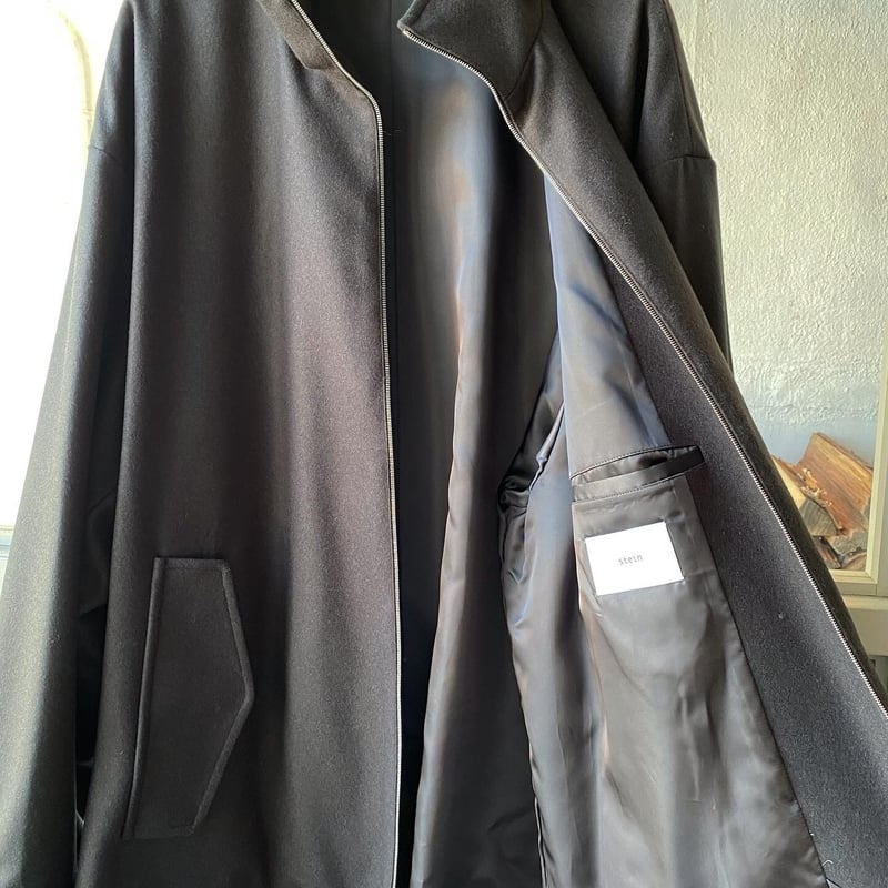 stein MELTON ZIP HALF COAT - ST.415-1 | L stein MELTON ZIP HALF COAT - ST.415-1 | L