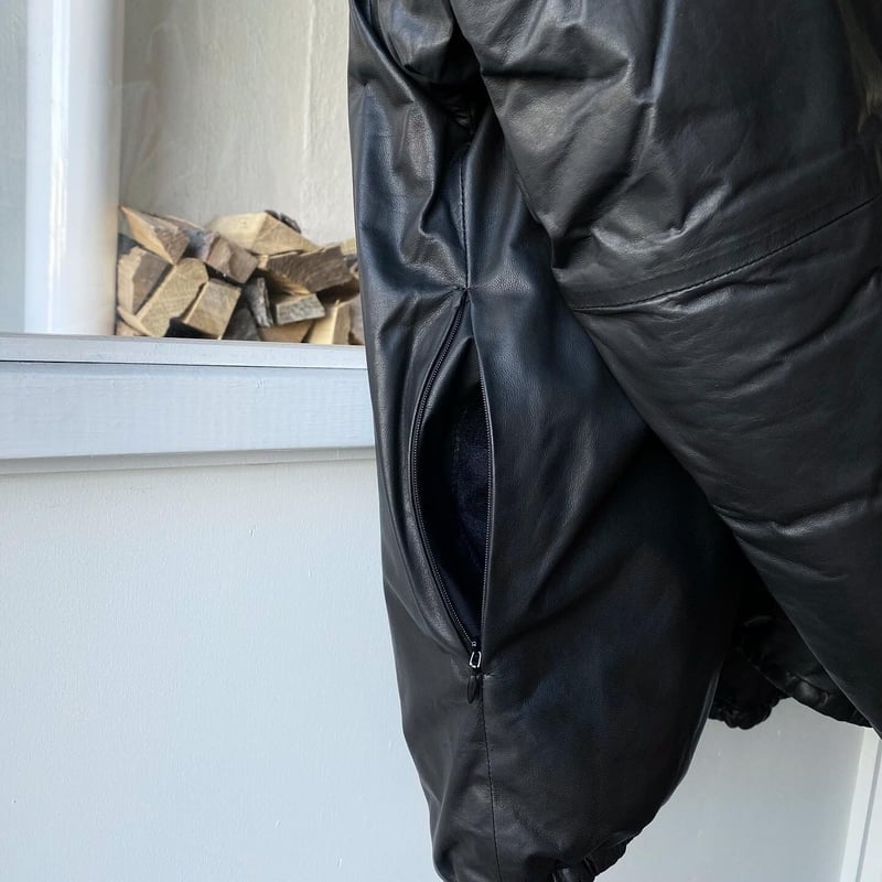 COMOLI シープスキン ハーフジップ パフジャケット | Less Higashikawa