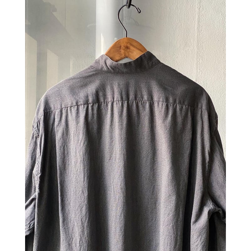 COMOLI ヨリ杢 プルオーバーシャツ | Less Higashikawa