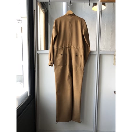 AURALEE   WOOL CUPRA LINEN CLOTH JUMPSUIT  A20ST06CL (womens)