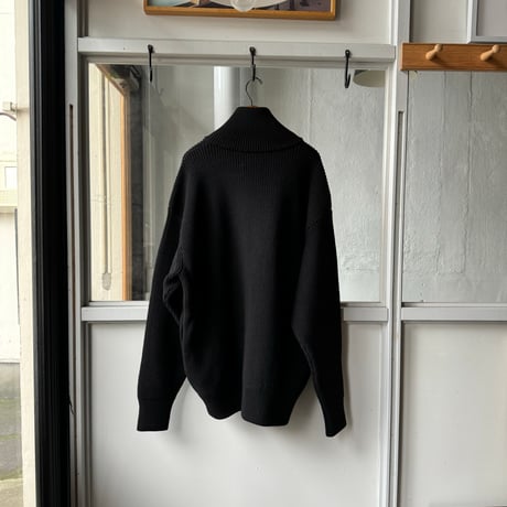 ssstein　  OVERSIZED DRIVERS KNIT ZIP JACKET