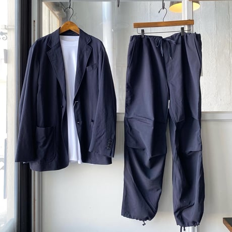 COMOLI  ウール ニータックパンツ