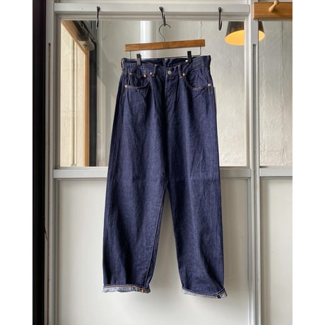 COMOLI　デニム  5Pパンツ  NAVY