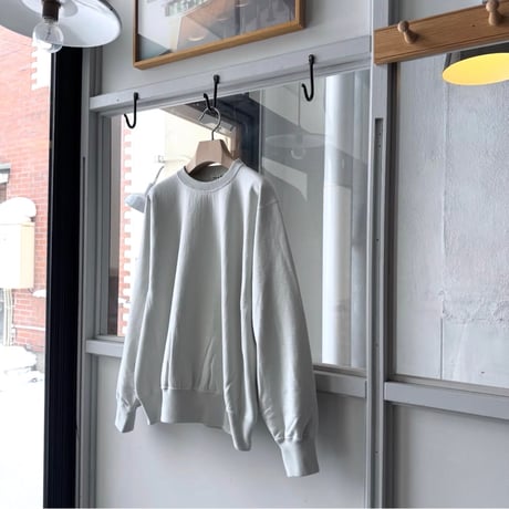 AURALEE　SMOOTH SOFT BD SWEAT P/O