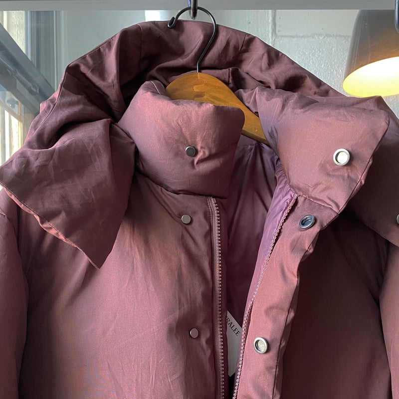 AURALEE SUVIN HIGH COUNT CLOTH DOWN JACKET (wo AURALEE SUVIN HIGH COUNT CLOTH DOWN JACKET (wo