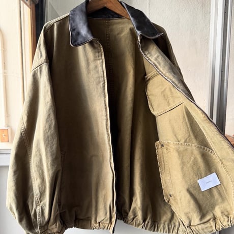 ssstein　  SULFUR DYED WHIP CORD VINTAGE ZIP JACKET