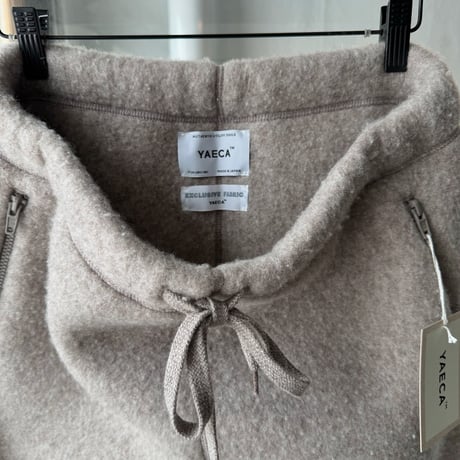 YAECA　[UNISEX] Natural Wool Fleece Pants