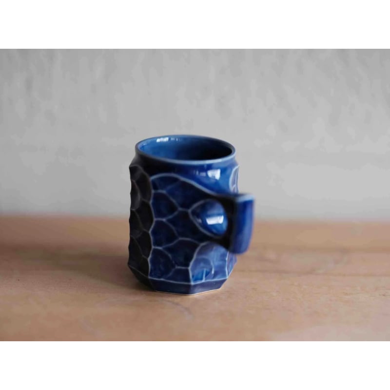 Akihiro Woodworks Z jincup ceramic Cobalt | Les Akihiro Woodworks Z jincup ceramic Cobalt | Les