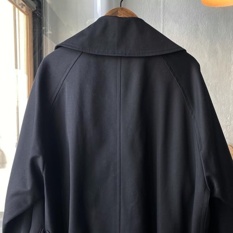 COMOLI　コットンギャバ　タイロッケンコート  （BLACK)
