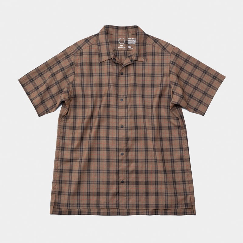 山と道 Merino Short Sleeve Shirt - Men ※在庫あり | 山と道 Merino Short Sleeve Shirt - Men ※在庫あり |