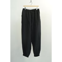 COMOLI　リネンWクロス ドローストリングパンツ