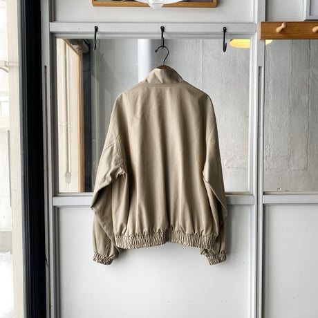 AURALEE　WASHED FINX SILK CHAMBRAY BLOUSON