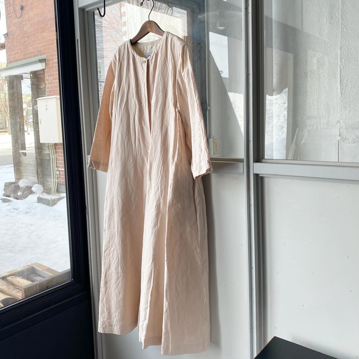 YAECA 【WRITE】 ワンピース CHERRY BLOSSOMS(WHITE) 9470