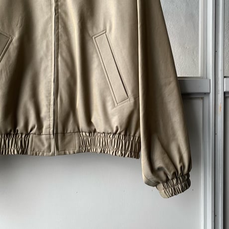 AURALEE　WASHED FINX SILK CHAMBRAY BLOUSON