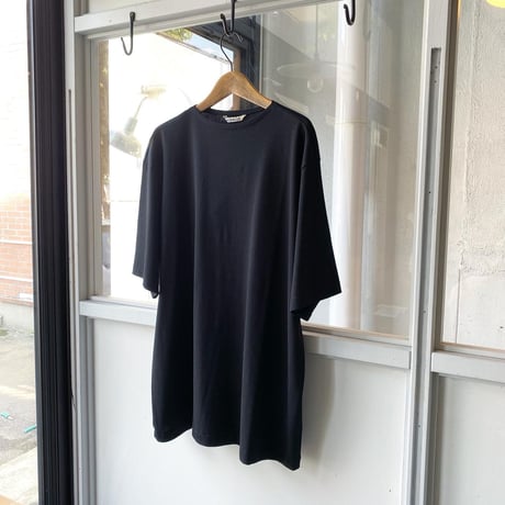AURALEE 　LUSTER PLAITING NARROW BOAT NECK TEE