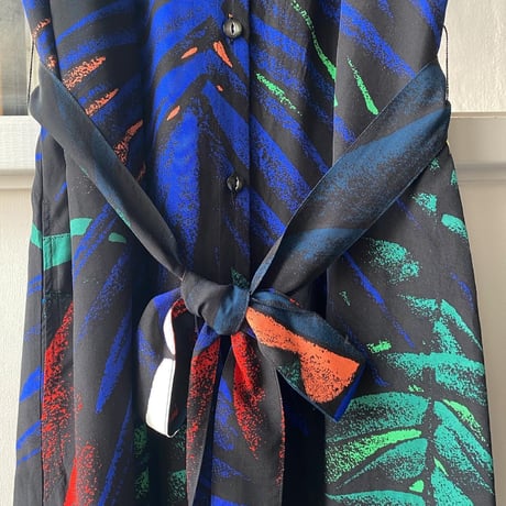 THE INOUE BROTHERS x  Aloha Blossom x Julien Colombier   "OKINAWA ZILLA DRESS "
