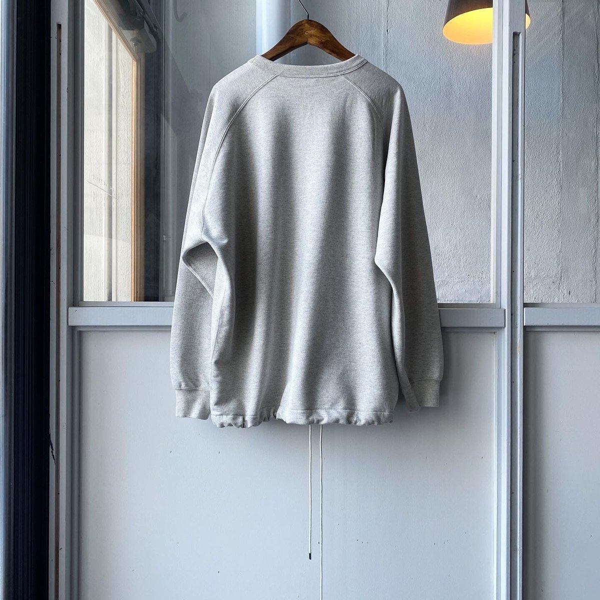 AURALEE SUPER SOFT SWEAT DRAW CODE BIG P/O A