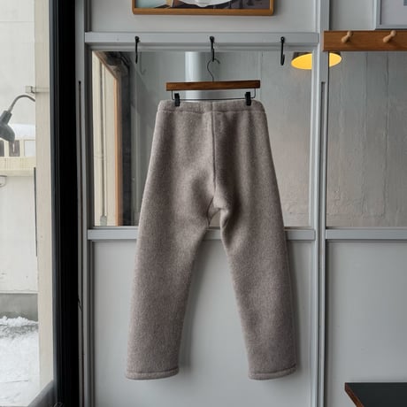 YAECA　[UNISEX] Natural Wool Fleece Pants
