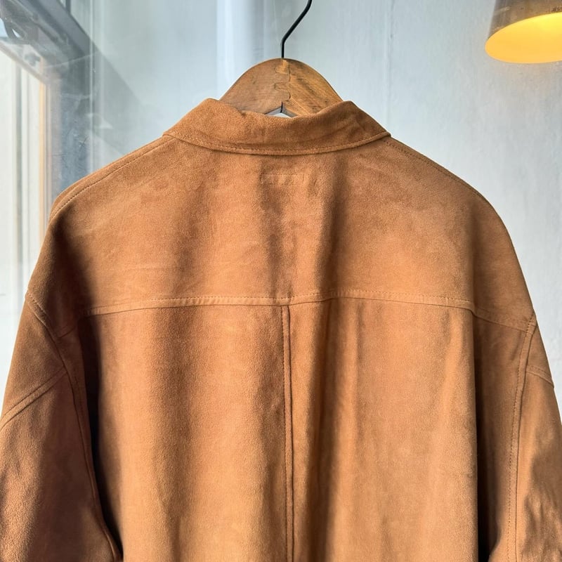 (最終値下げ)COMOLI スエードシャツジャケット 24SS サイズ3 COMOLI - COMOLI 2024SS スエードシャツジャケット サイズ3 新品