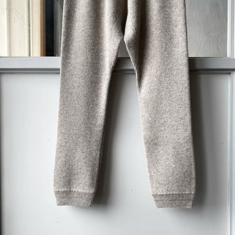 YAECA 【STOCK】 ウールリブ ニットタイツ