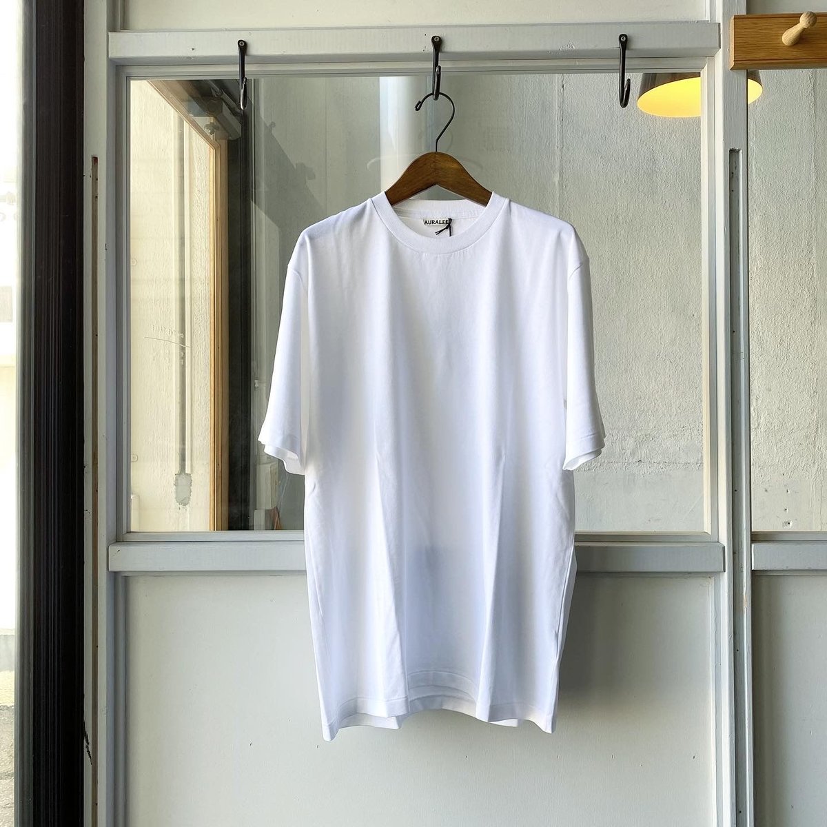 AURALEE LUSTER PLAITING TEE (Mens) A00ST02GT