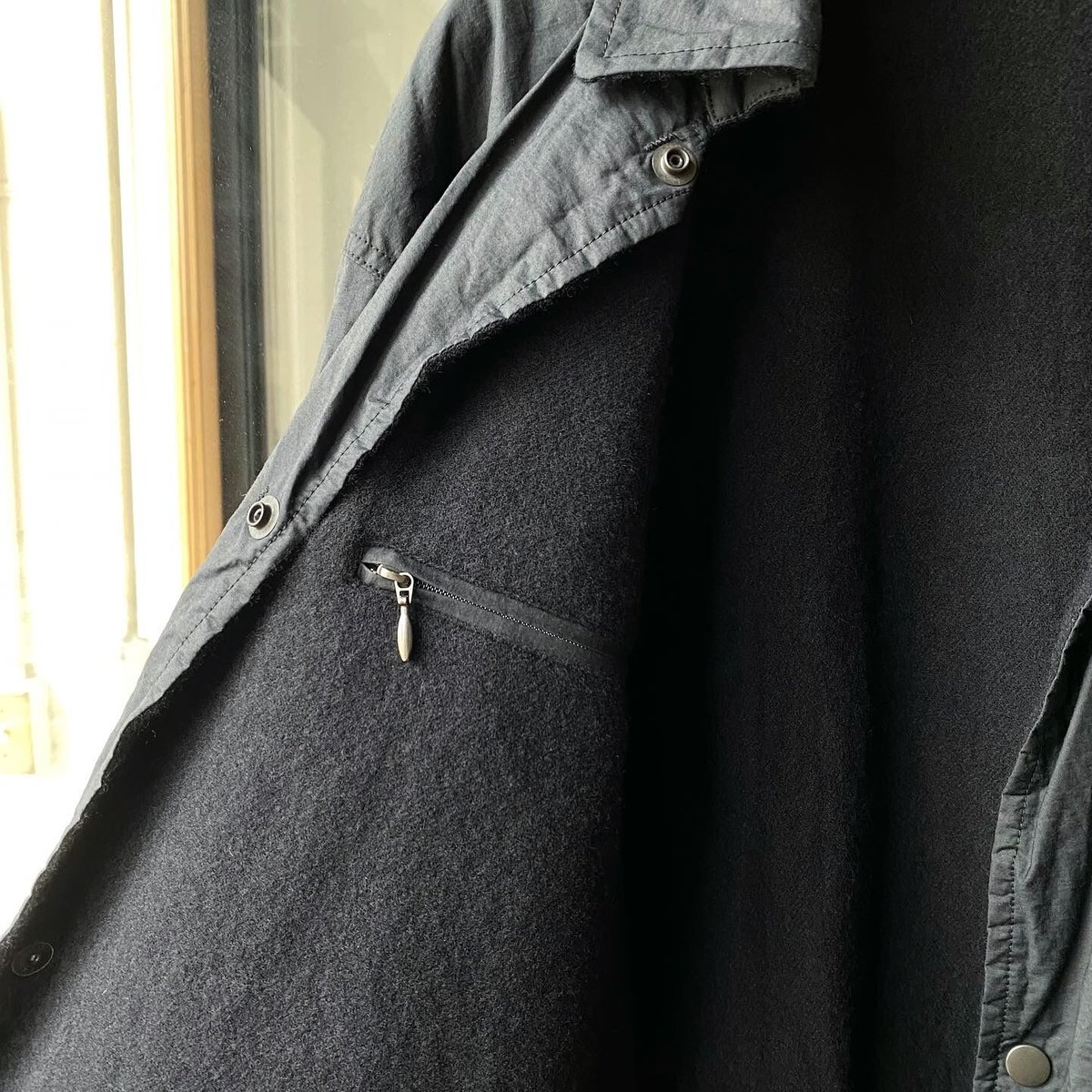COMOLI 17ss コットンナイロン コーチジャケット　【2】 COMOLI (コモリ) コットンナイロン コーチジャケット