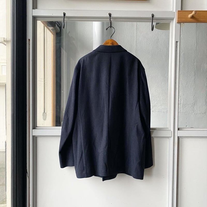 r*7様 COMOLI リファインウールダブルジャケット（navy）サイズ2 COMOLI」リファインウールダブルジャケット
