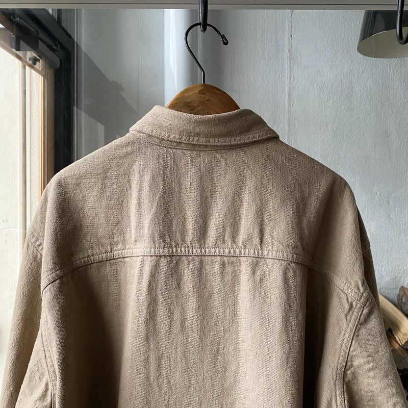 AURALEE ボタニカルダイサベージデニムシャツジャケット　1 AURALEE - AURALEE / オーラリー | BOTANICAL DYED SELVEDGE