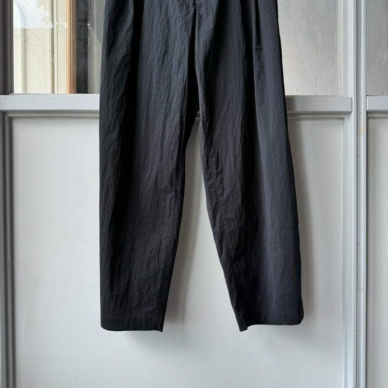 パンツ SSSTEIN NYLON EASY WIDE TROUSERS ssstein / シュタイン】WINDPROOF NYLON EASY WIDE TROUSERS