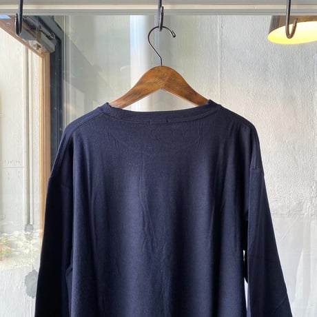 COMOLI　ウール天竺 長袖クルー