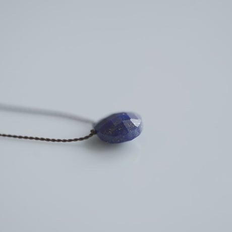 Margaret Solow 　 Faceted  Lapis Necklace