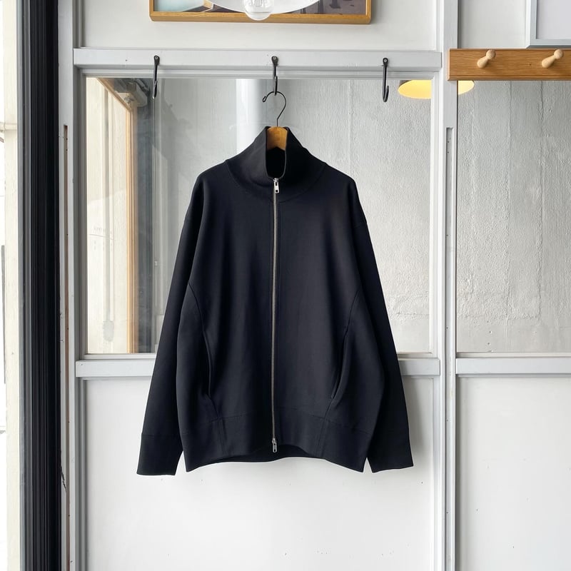 【定価85,800円】Stein ノーカラーベルベットジャケットサイズM シュタイン Stein NO COLLAR MELTON JACKET ノーカラーメルトン